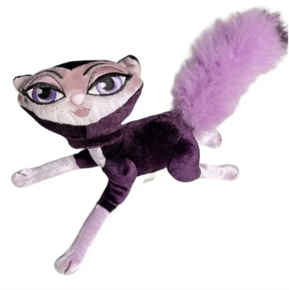 Bratz Petz Bobble Plush Daphne Catz Poseable Purple Pink Bendable Plush Cat - Picture 2 of 5